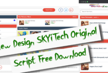 Photo of New Design SKYiTech Original Script Free Download